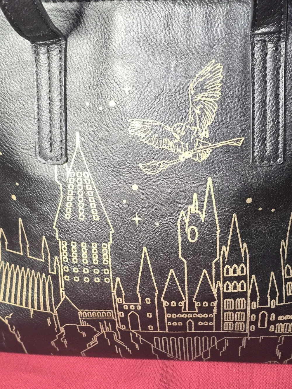 Loungefly Harry Potter Hogwarts Csstle Outline Satchel Bag